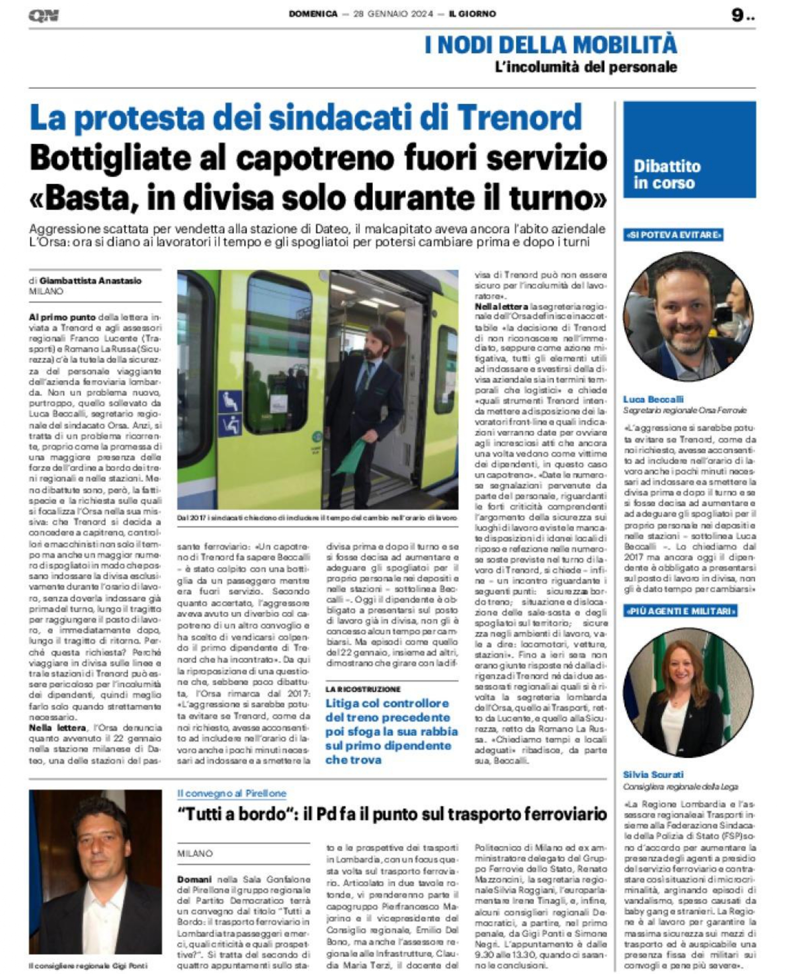 Il Giorno Ed. Monza Brianza 28 Gennaio 2024 651 page 0001