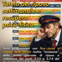 Trenitalia - Riposo Settimanale