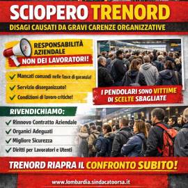 TRENORD - COMUNICATO STAMPA