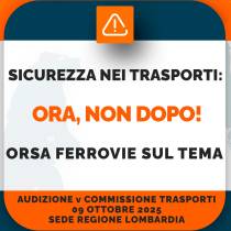 ORSA Ferrovie - Commissione Trasporti