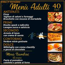 Menù - Cena Fine 2025 ORSA Ferrovie